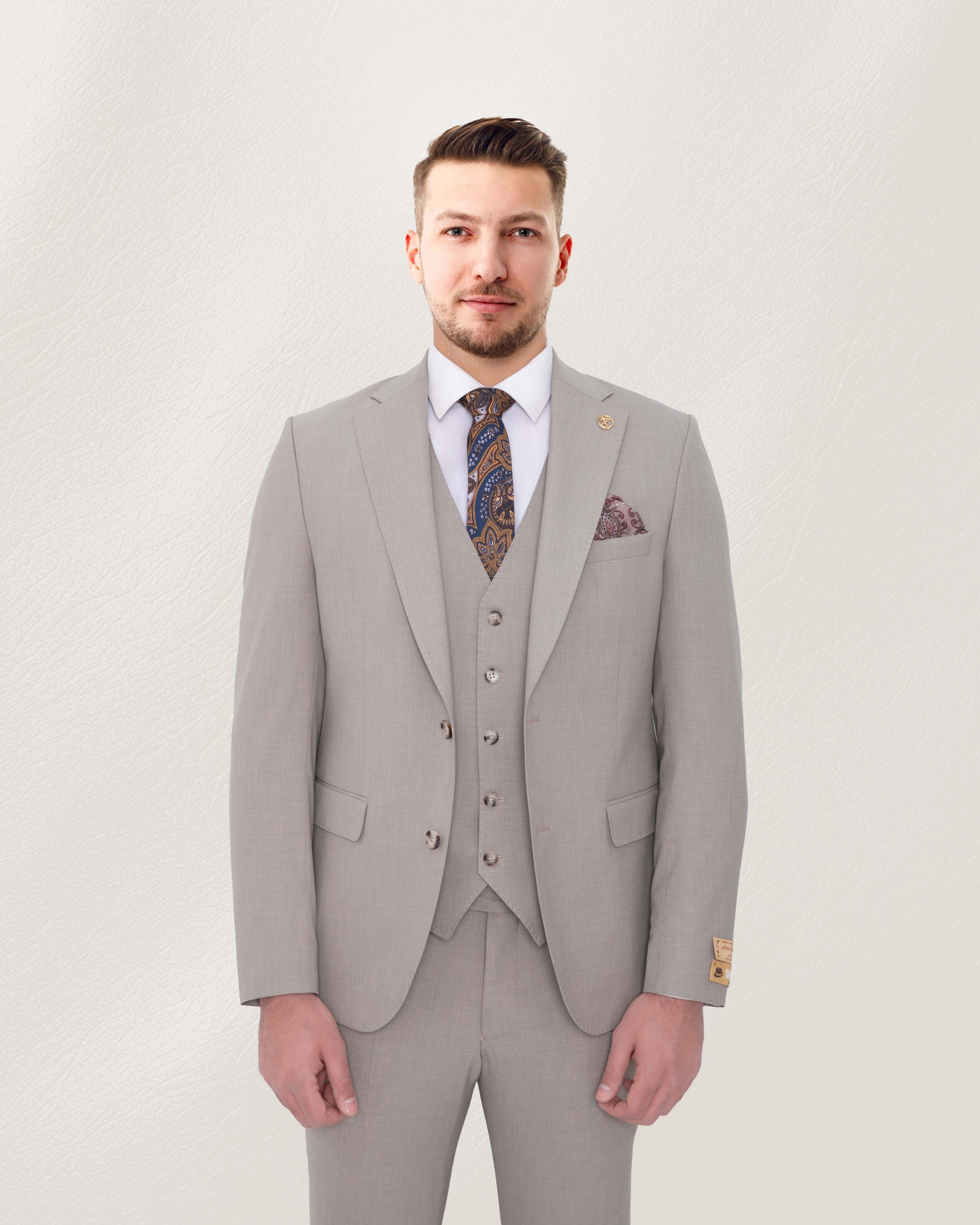 Cappuccino Solid Suit