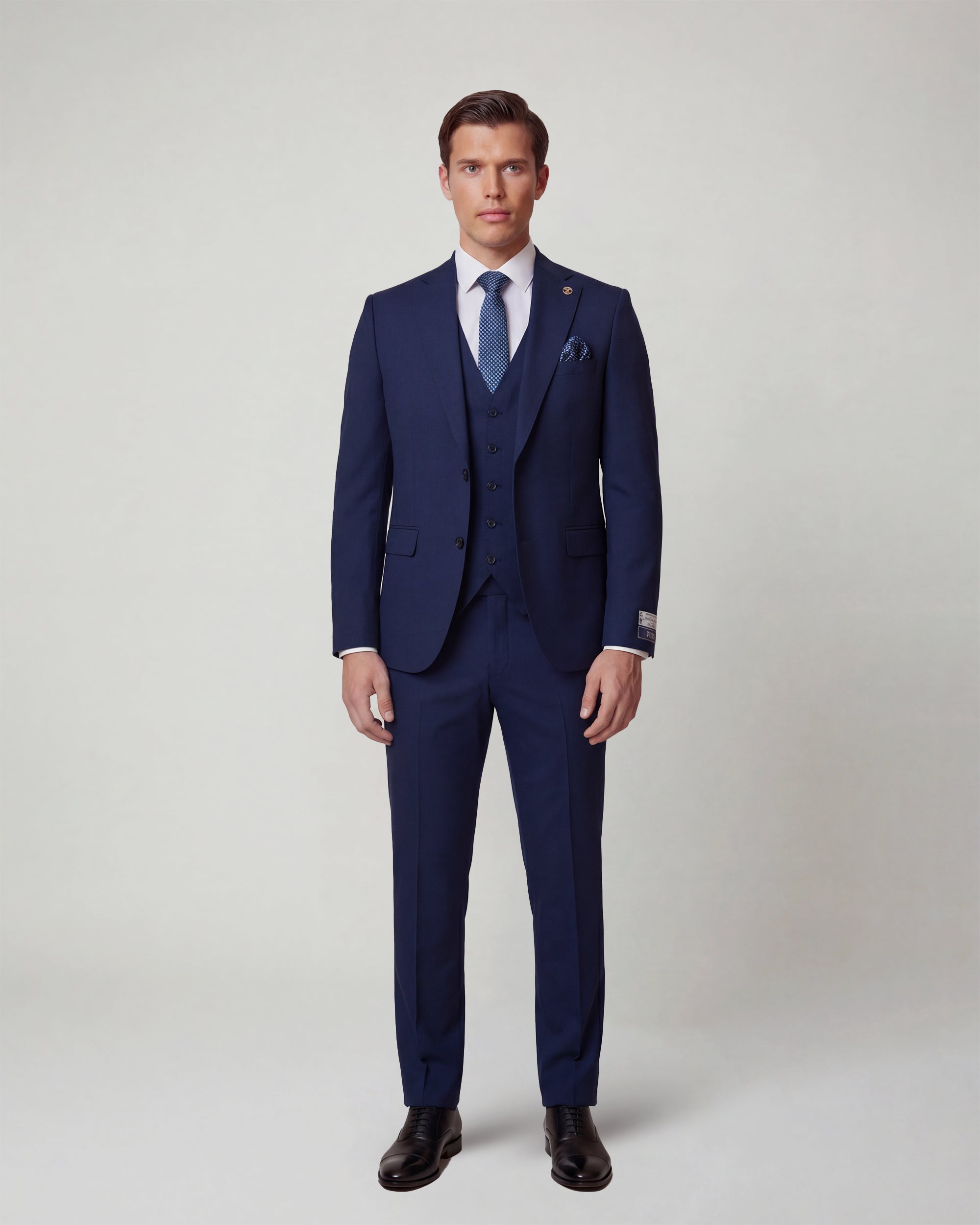 Royal Blue Solid Suit
