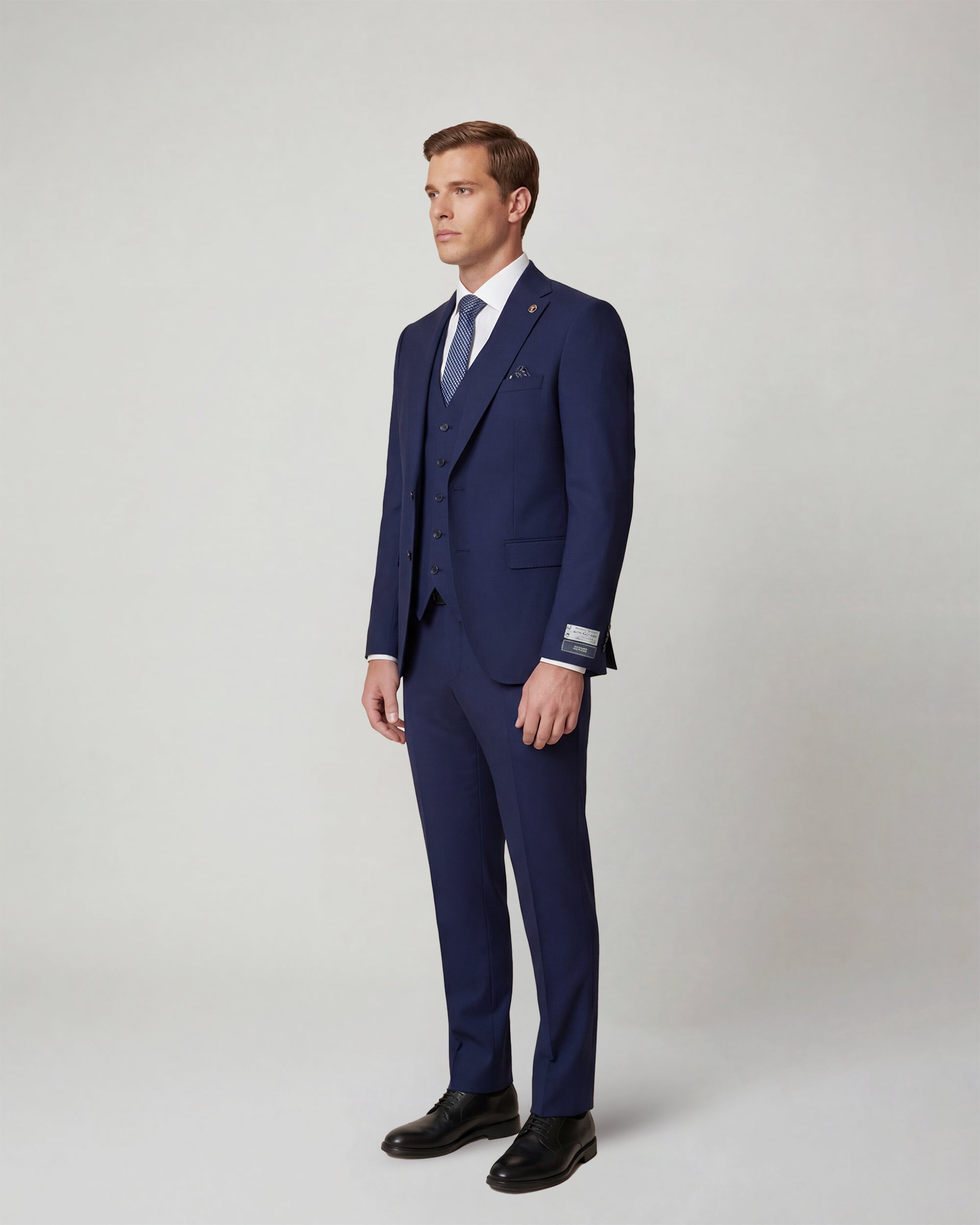 Royal Blue Solid Suit
