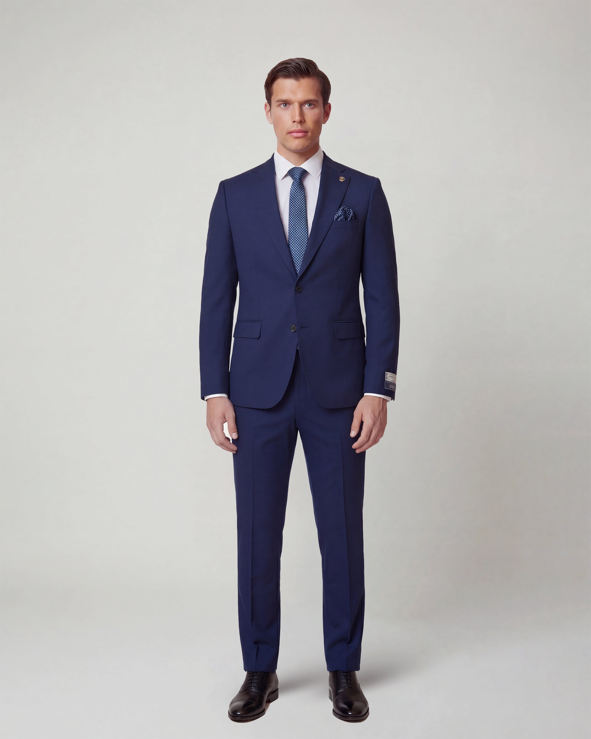 Royal Blue Solid Suit