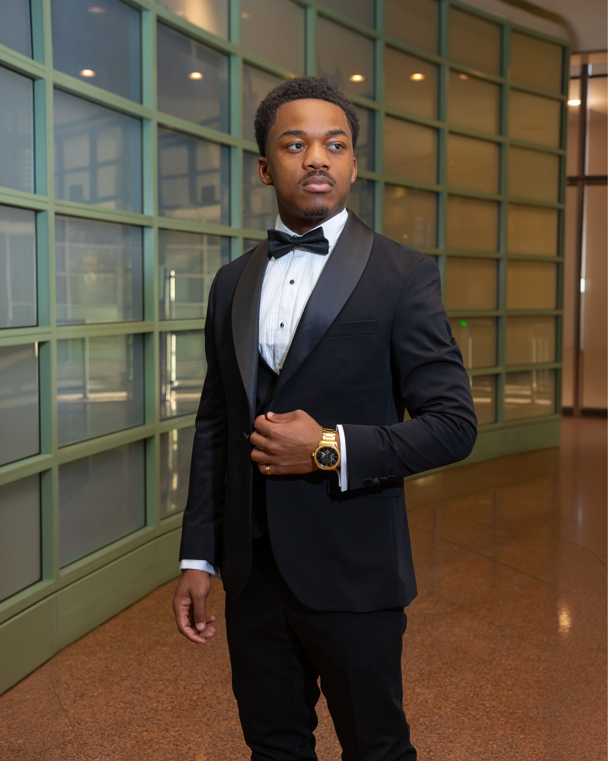Black Shawl Lapel Tuxedo