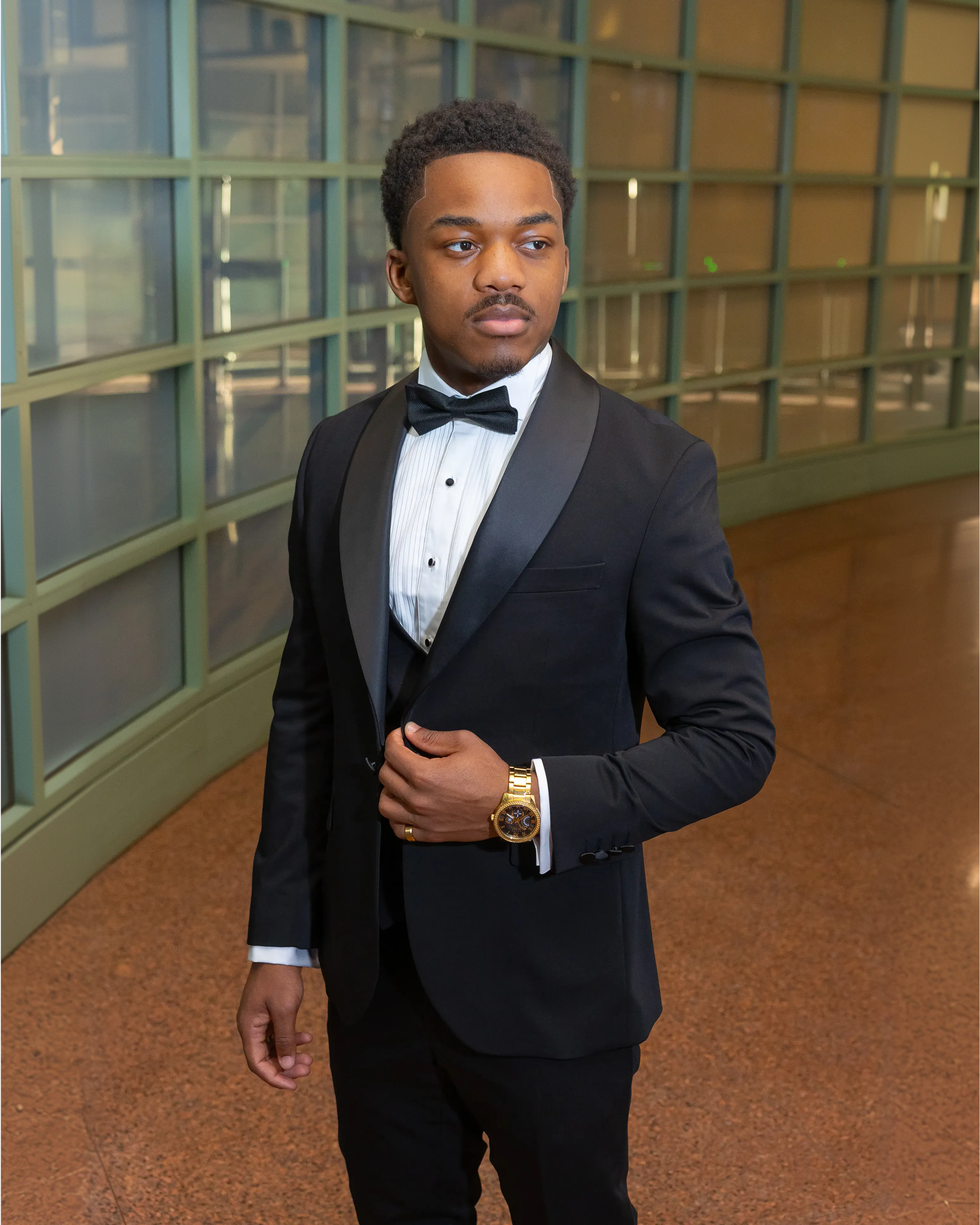 Black Shawl Lapel Tuxedo
