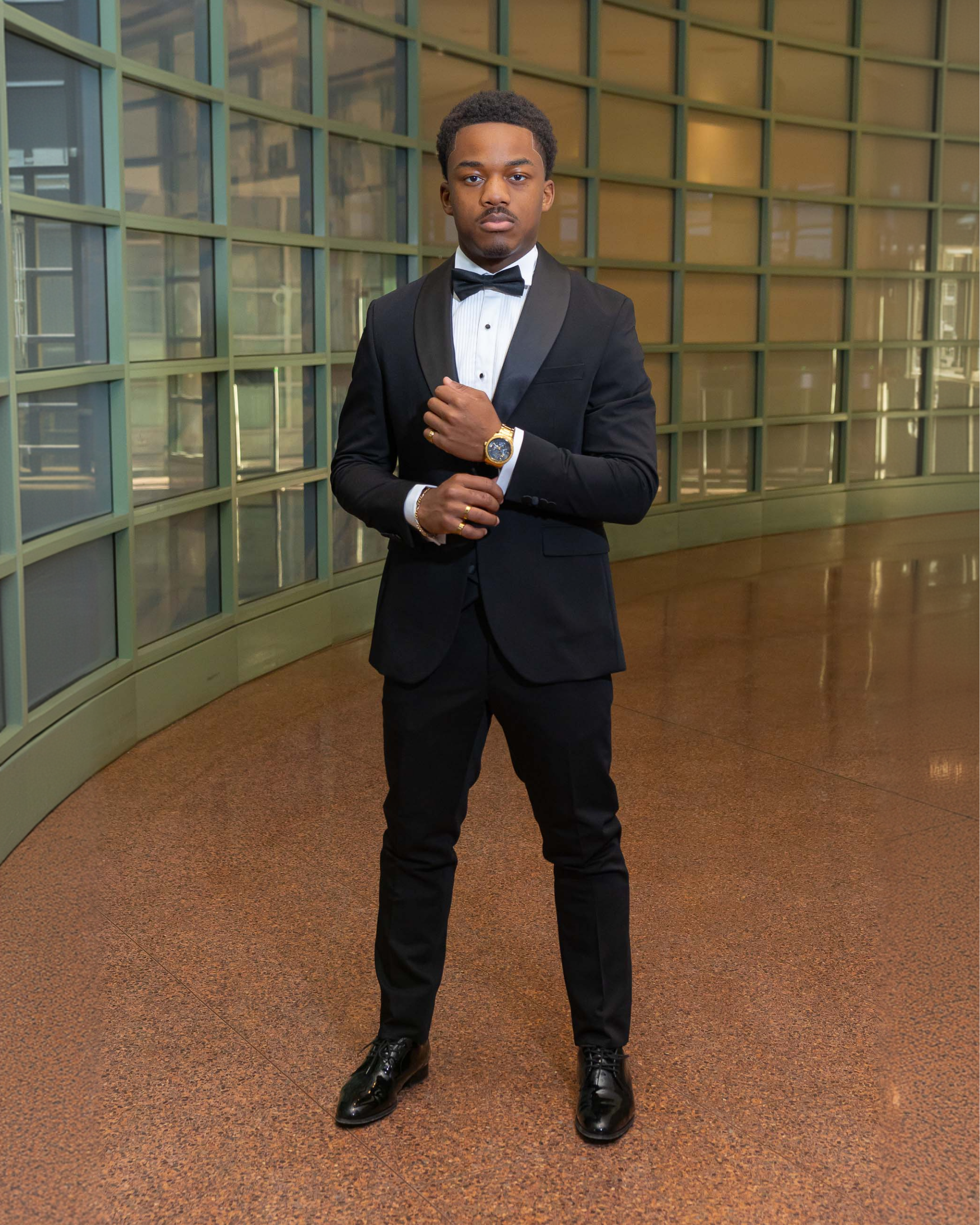 Black Shawl Lapel Tuxedo