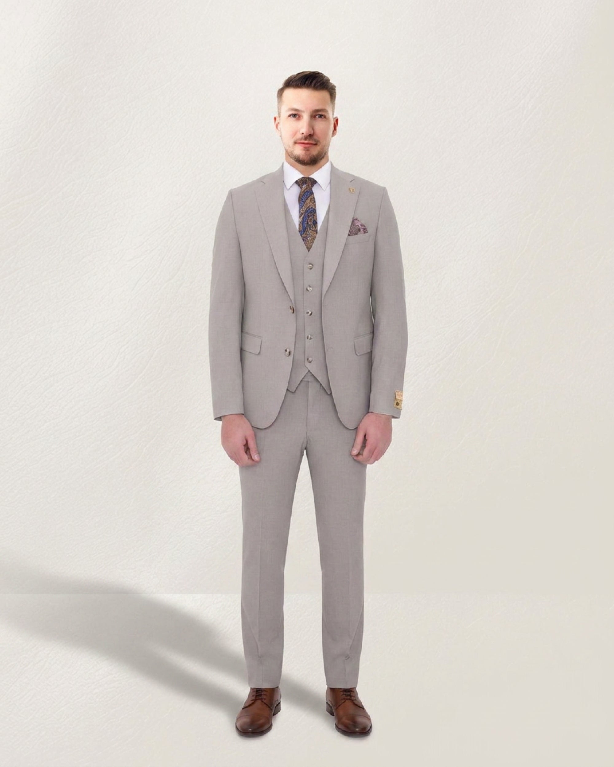 Cappuccino Solid Suit