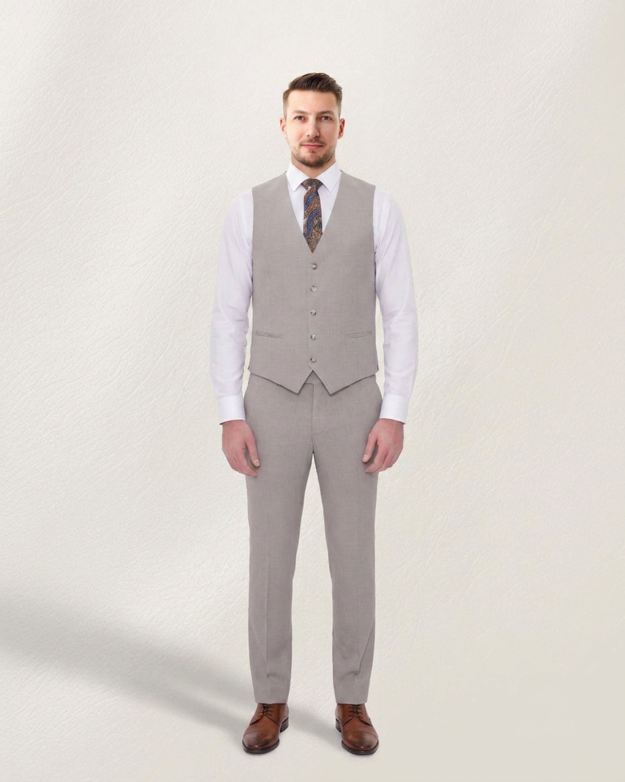 Cappuccino Solid Suit