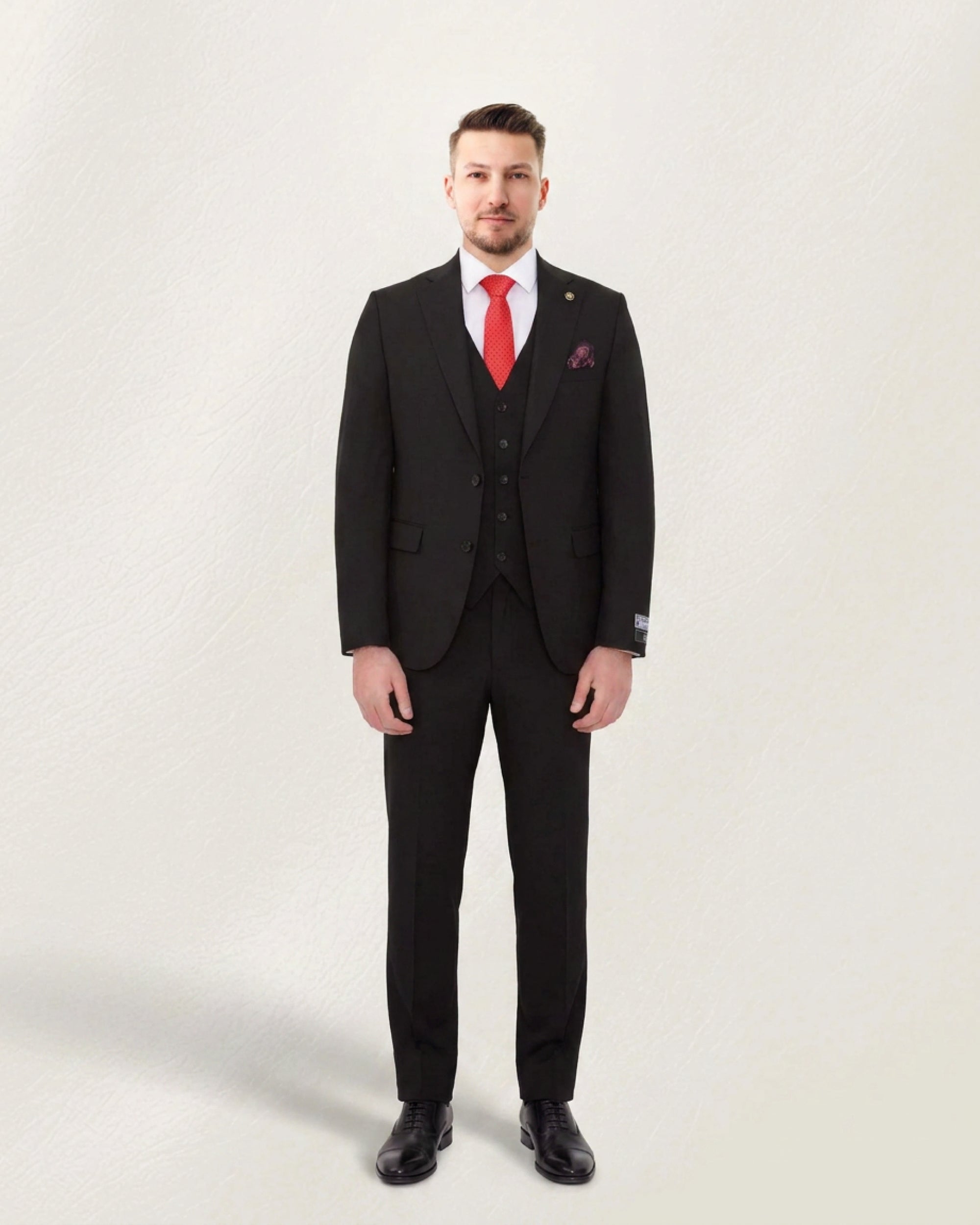 Dark Brown Solid Suit