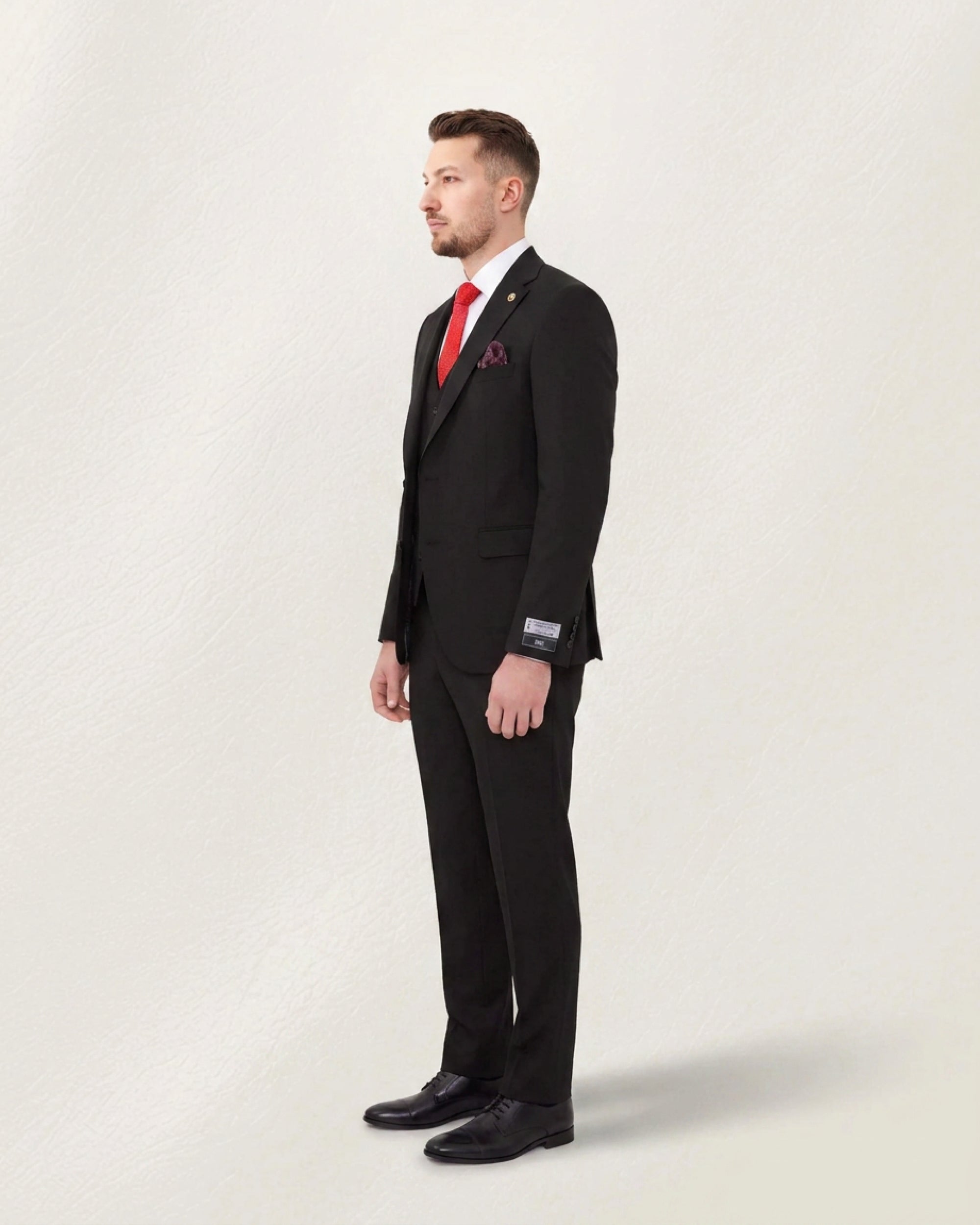 Dark Brown Solid Suit