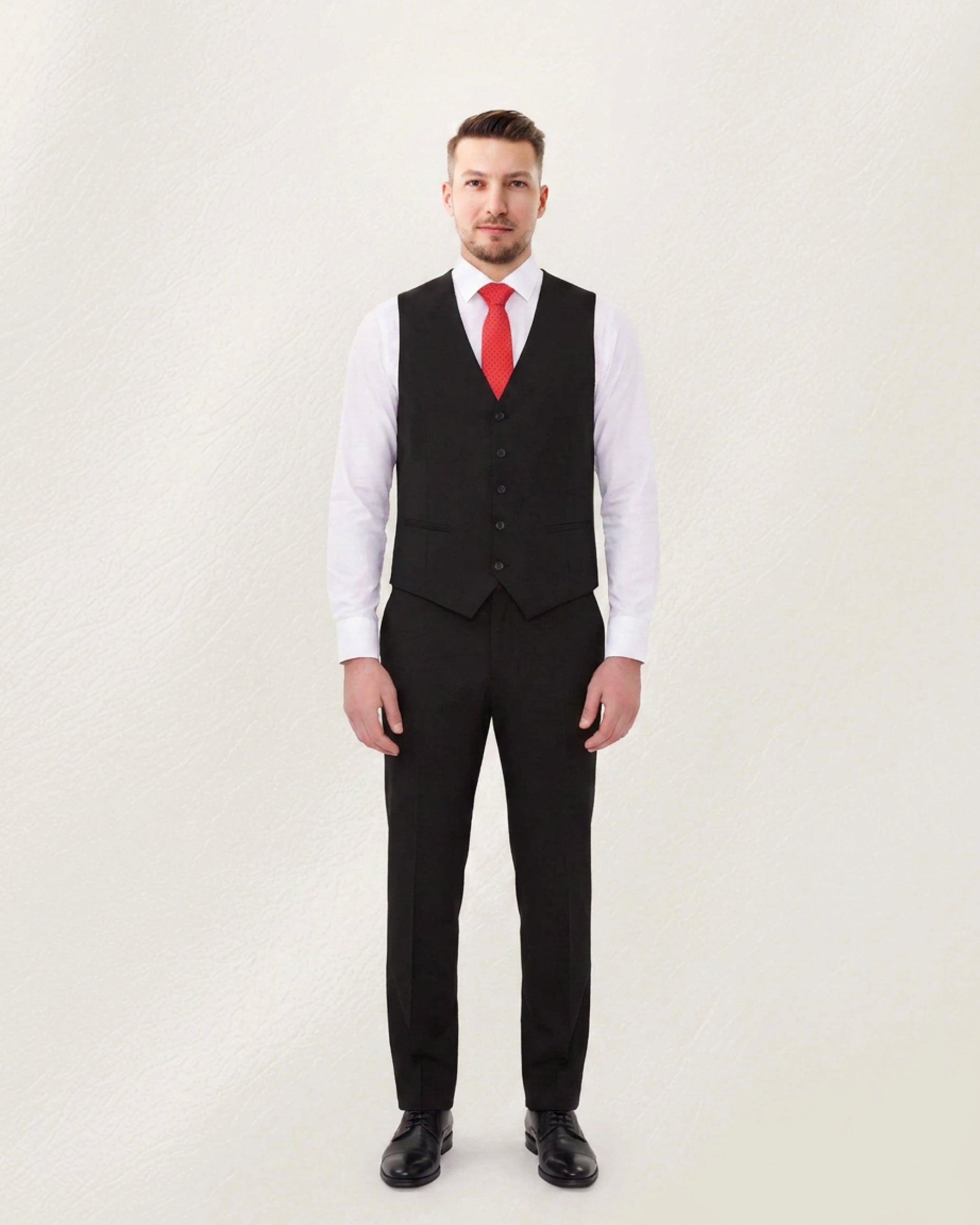 Dark Brown Solid Suit