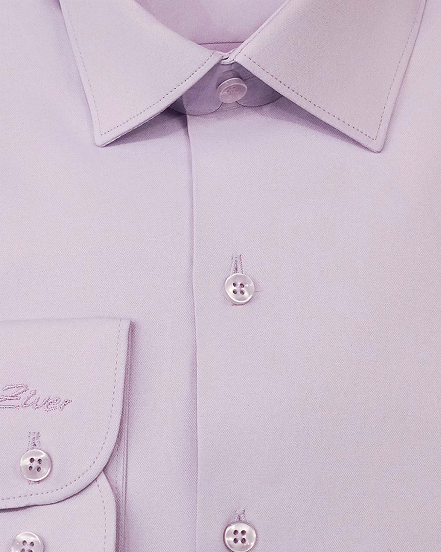 Regular Fit Cotton Blend Solid Shirt