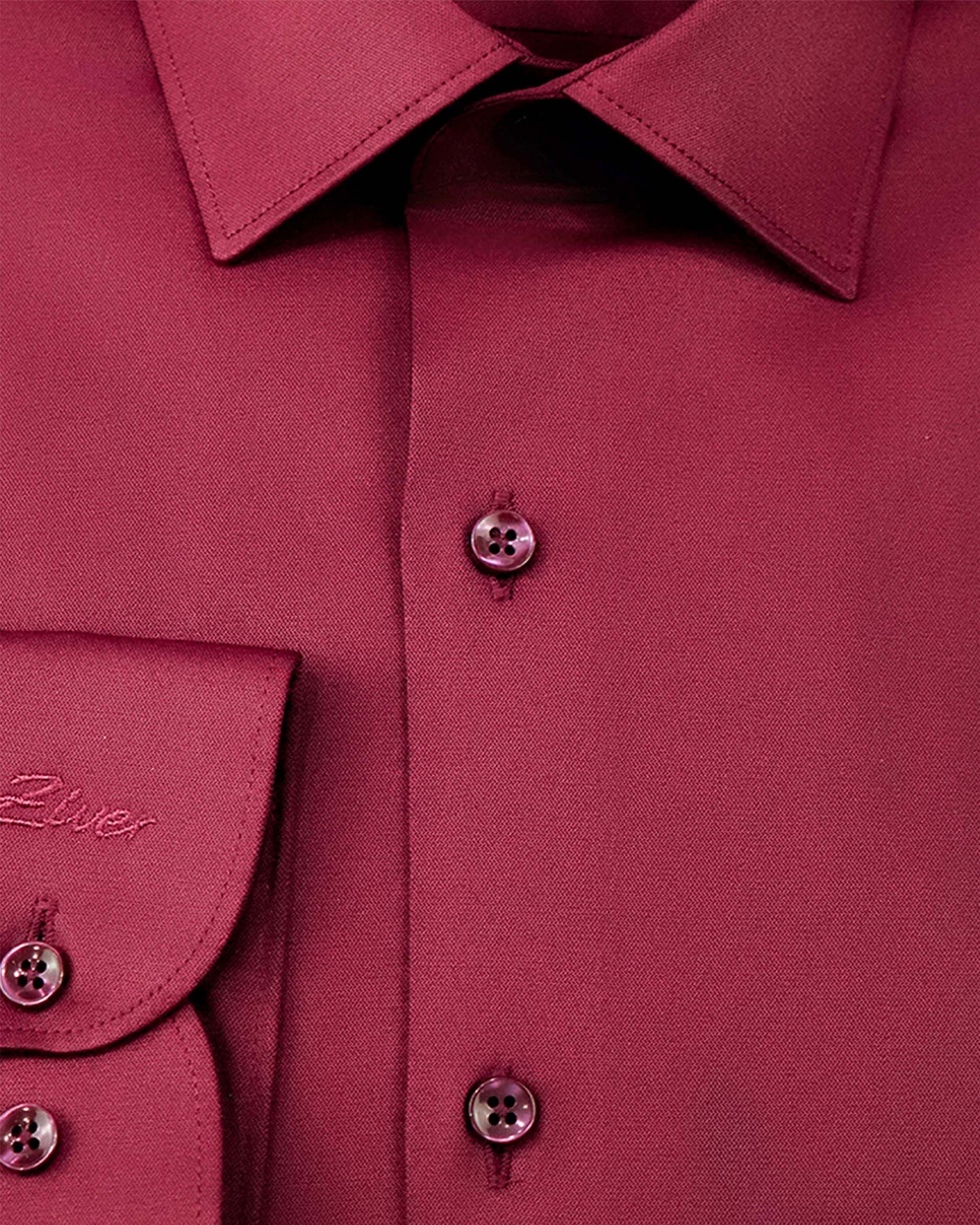 Regular Fit Cotton Blend Solid Shirt