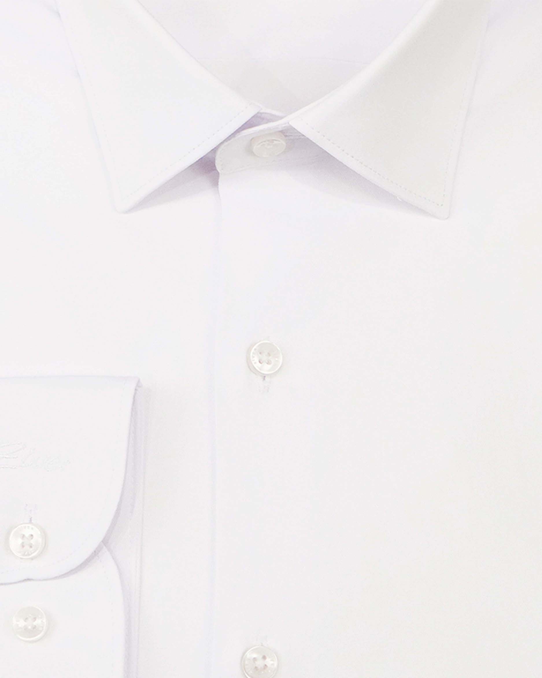 Slim Fit Cotton Blend Solid Shirt