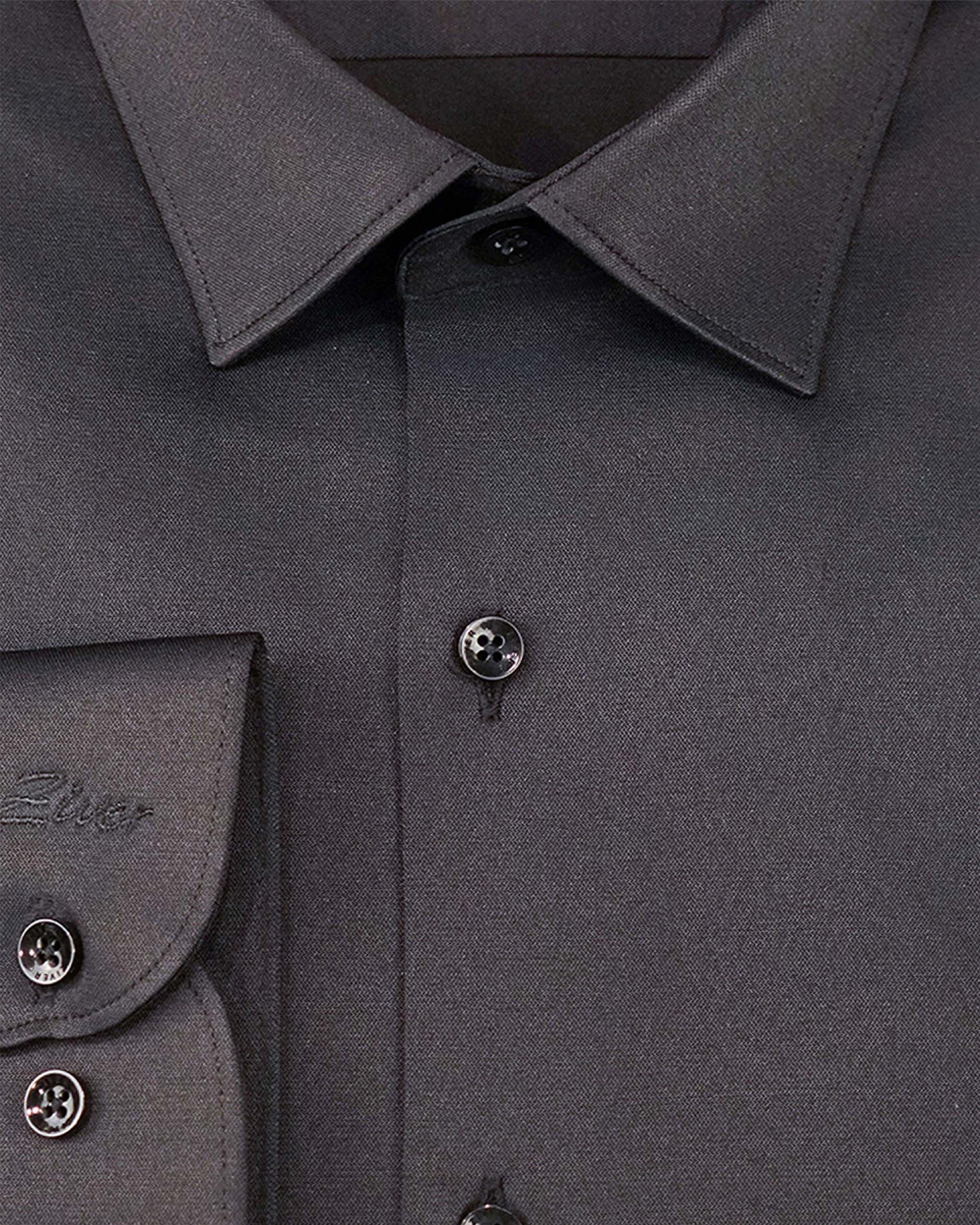 Regular Fit Cotton Blend Solid Shirt