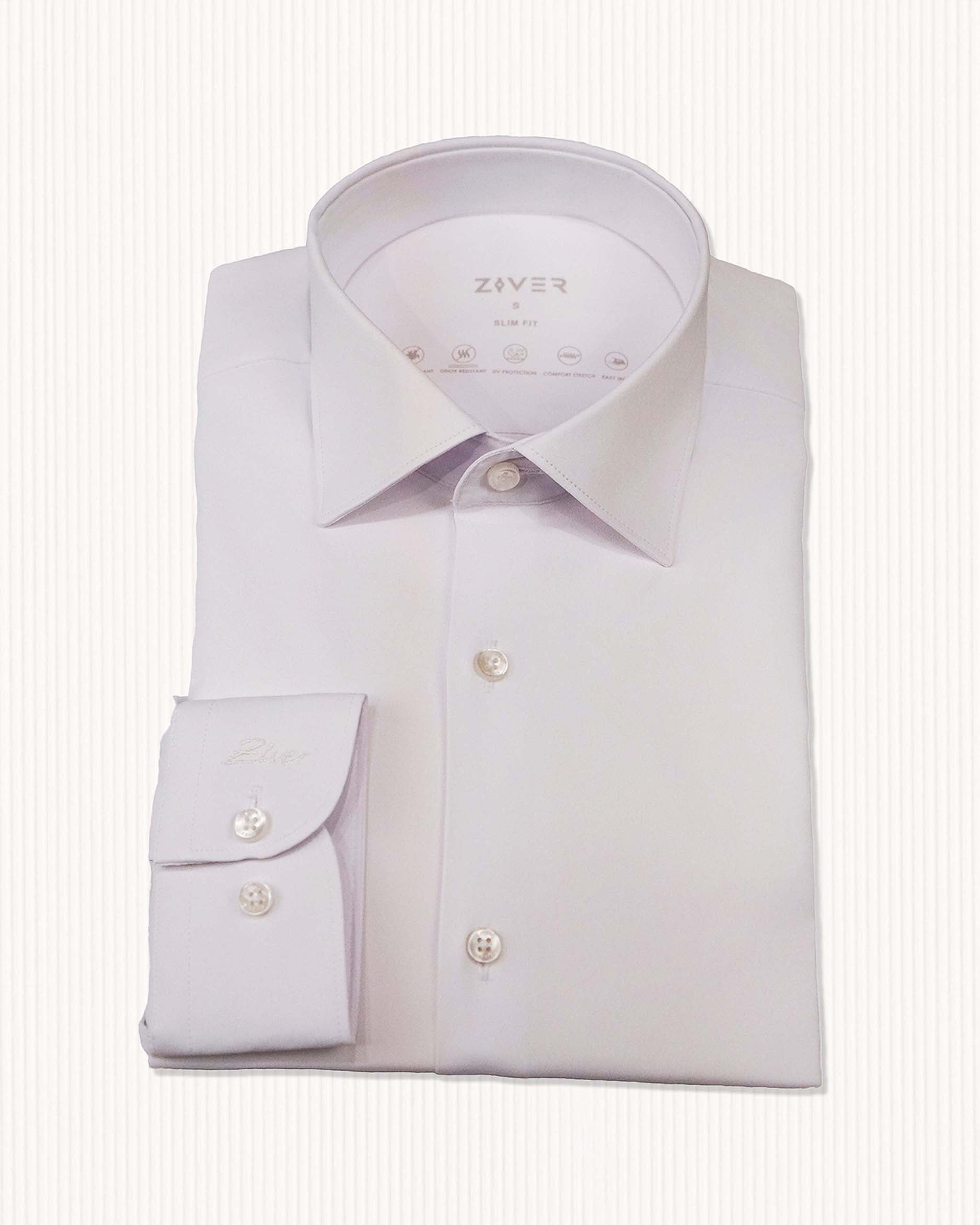 Slim Fit Cotton Solid Shirt