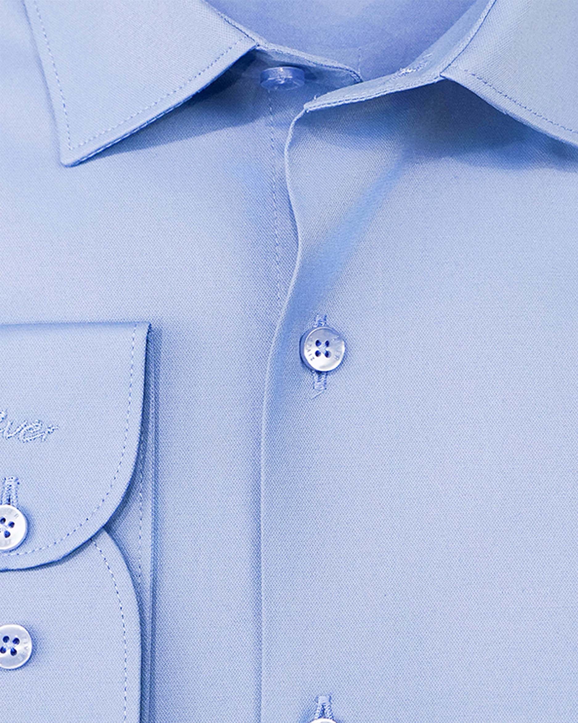 Regular Fit Cotton Blend Solid Shirt